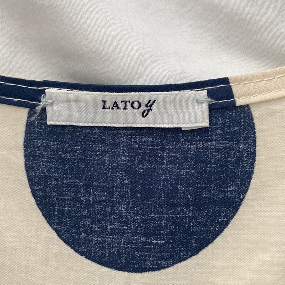 LATOy large polka dot blouse - Picture 3 of 7